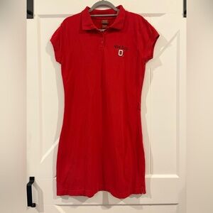 Vintage Ohio State University Polo Mini Dress Size Small